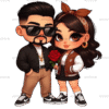 Valentine Couple-3 DTF Transfer