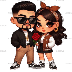 Valentine Couple-3 DTF Transfer