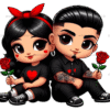 Valentine Couple-4 DTF Transfer