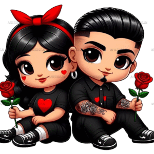 Valentine Couple-4 DTF Transfer