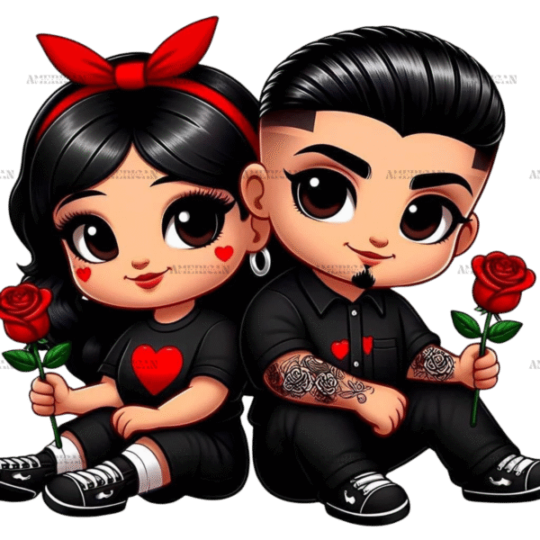 Valentine Couple-4 DTF Transfer