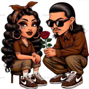 Valentine Couple-5 DTF Transfer