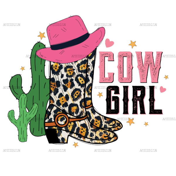 Valentine Cowgirl-2 DTF Transfer