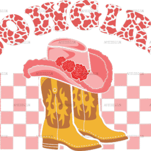 Valentine Cowgirl-3 DTF Transfer