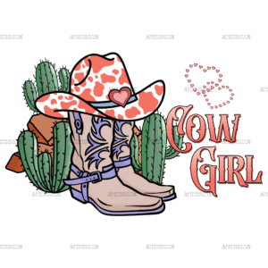 Valentine Cowgirl-4 DTF Transfer