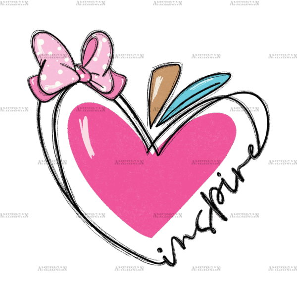 Valentine Inspire DTF Transfer