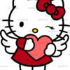 Valentine Kitty-6 DTF Transfer