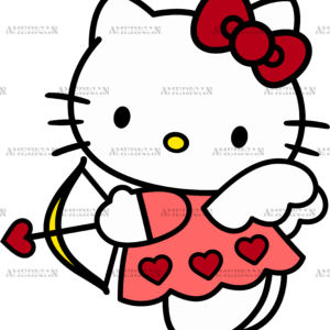 Valentine Kitty-8 DTF Transfer