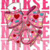 Valentine Nurse Bow-2 DTF Transfer