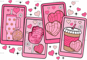 Valentine Pan Dulce DTF Transfer