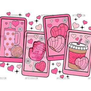 Valentine Pan Dulce-4 DTF Transfer