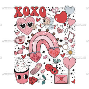 Valentine Things DTF Transfer
