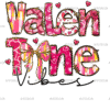 Valentine Vibes DTF Transfer