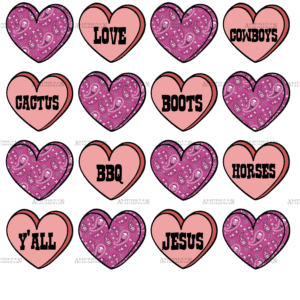 Valentines Candies-2 DTF Transfer