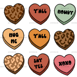 Valentines Candies-3 DTF Transfer