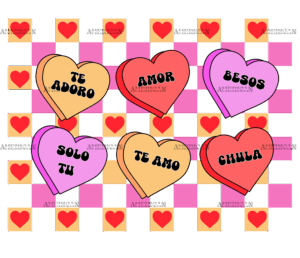 Valentines Candies-6 DTF Transfer