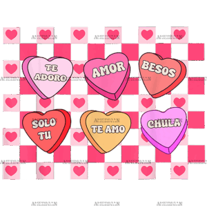 Valentines Candies-7 DTF Transfer