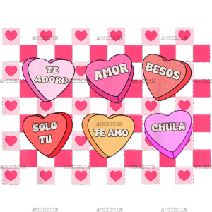 Valentines Candies-7 DTF Transfer