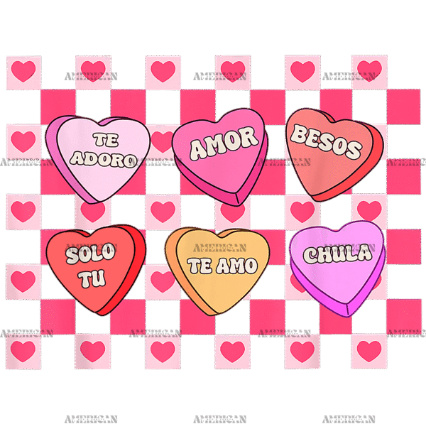 Valentines Candies-7 DTF Transfer