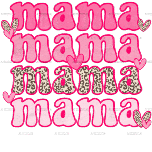 Valentines Day Mama DTF Transfer