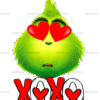 Valentines Grinch Xoxo DTF Transfer