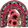 Valentines Sunflower Rainbow DTF Transfer
