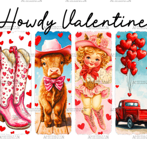 Western Howdy Valentine-1 DTF Transfer