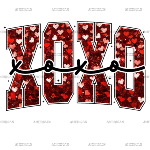 Xoxo-1 DTF Transfer