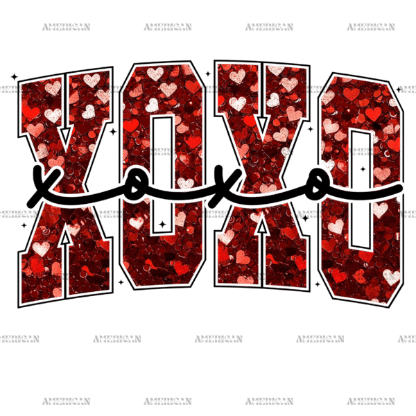 Xoxo-1 DTF Transfer