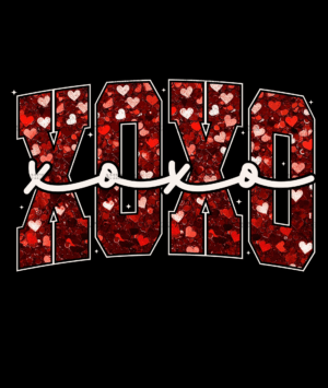 Xoxo-2 DTF Transfer