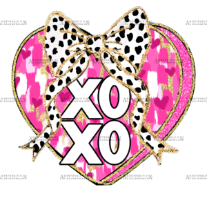Xoxo Bow-3 DTF Transfer