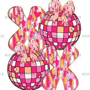 Xoxo Bow-4 DTF Transfer