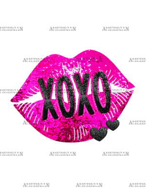 Xoxo Lip DTF Transfer