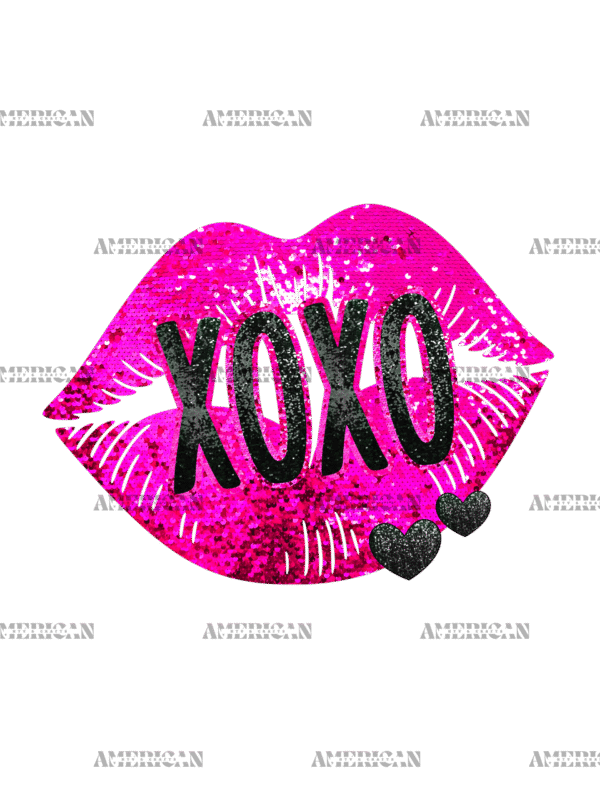 Xoxo Lip DTF Transfer