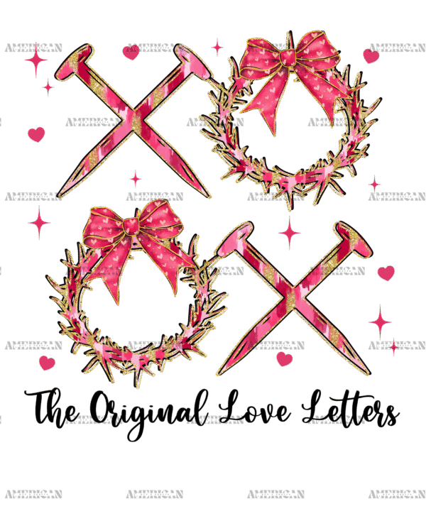 Xoxo Original Love Letters DTF Transfer
