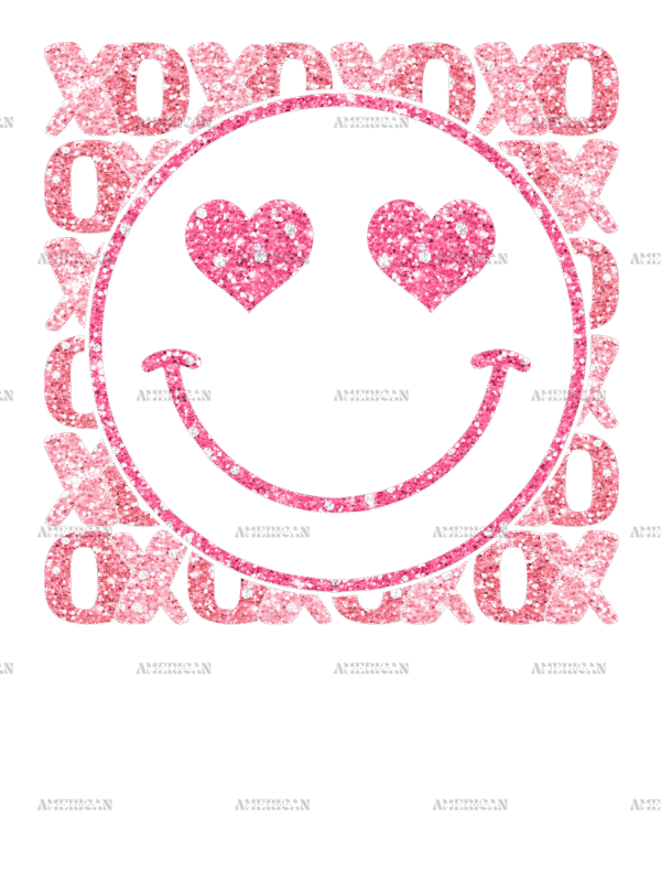 Xoxo Smiley DTF Transfer