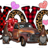 Xoxo Truck Gnomies DTF Transfer