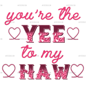 You're The Yee To My Haw-2 DTF Transfer