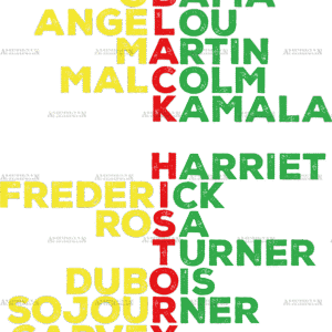 Black History Figures DTF Transfer