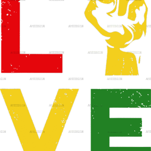 Black Love DTF Transfer