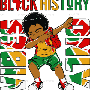 Black History Vibes Only DTF Transfer