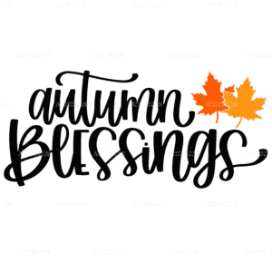 Autumn Blessings DTF Transfer
