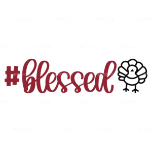 Blessed Turkey DTF Transfer