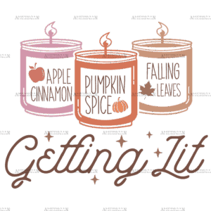 Candles Getting Lit-1 DTF Transfer