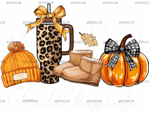 Fall Basics White DTF Transfer