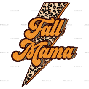 Fall Mama Bolt DTF Transfer