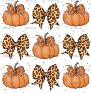 Fall Pumpkin Coquette DTF Transfer