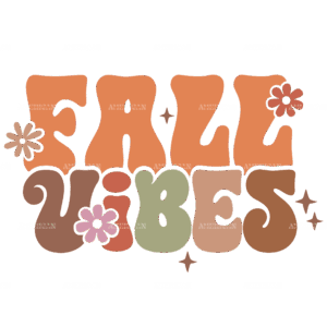 Fall Vibes DTF Transfer