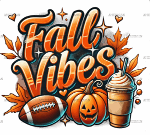 Football Fall Vibes-2 DTF Transfer