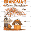 Grandma's Cutest Pumpkin DTF Transfer